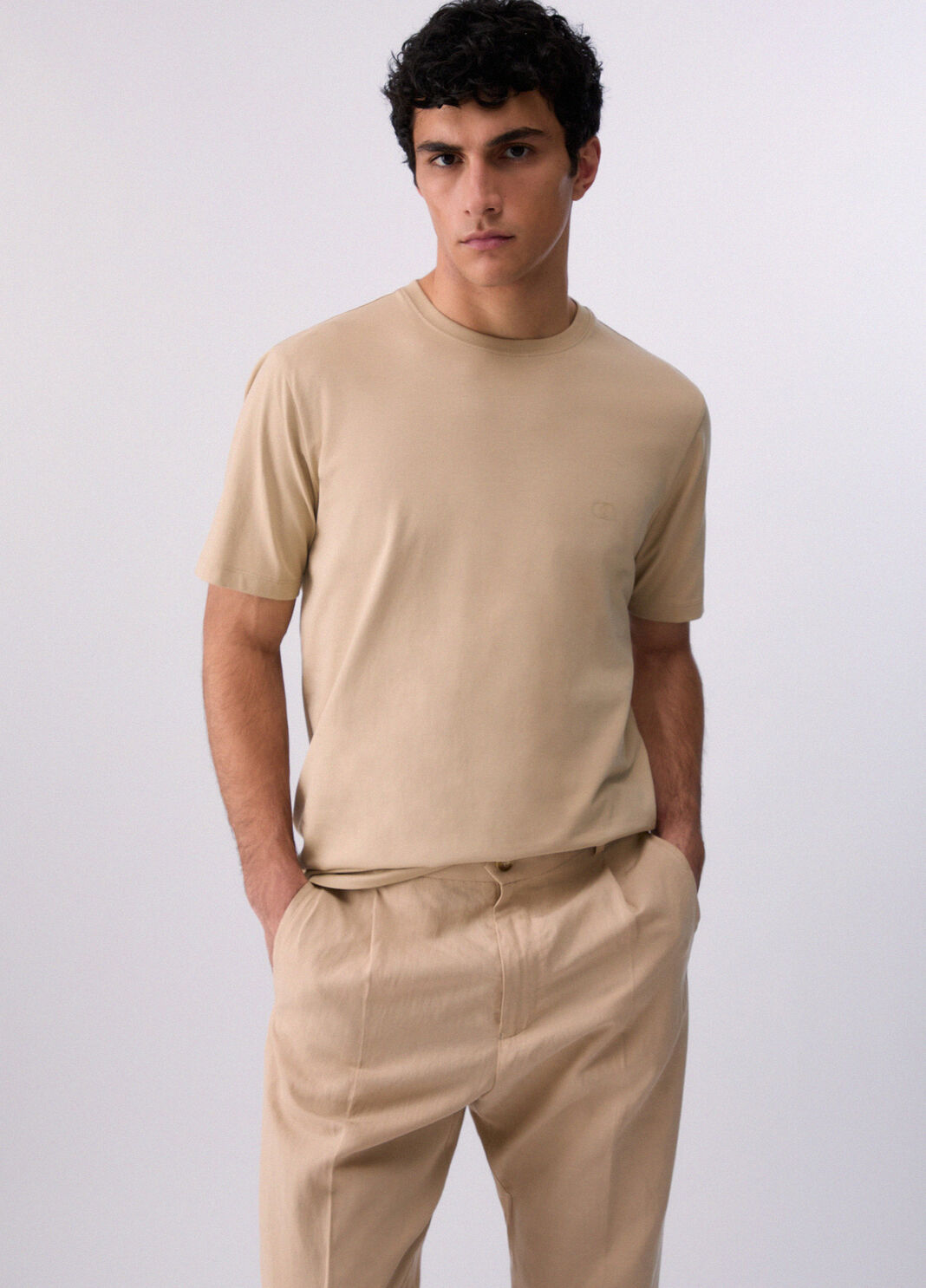Regular-fit T-shirt beige Liu Jo - large image number 0
