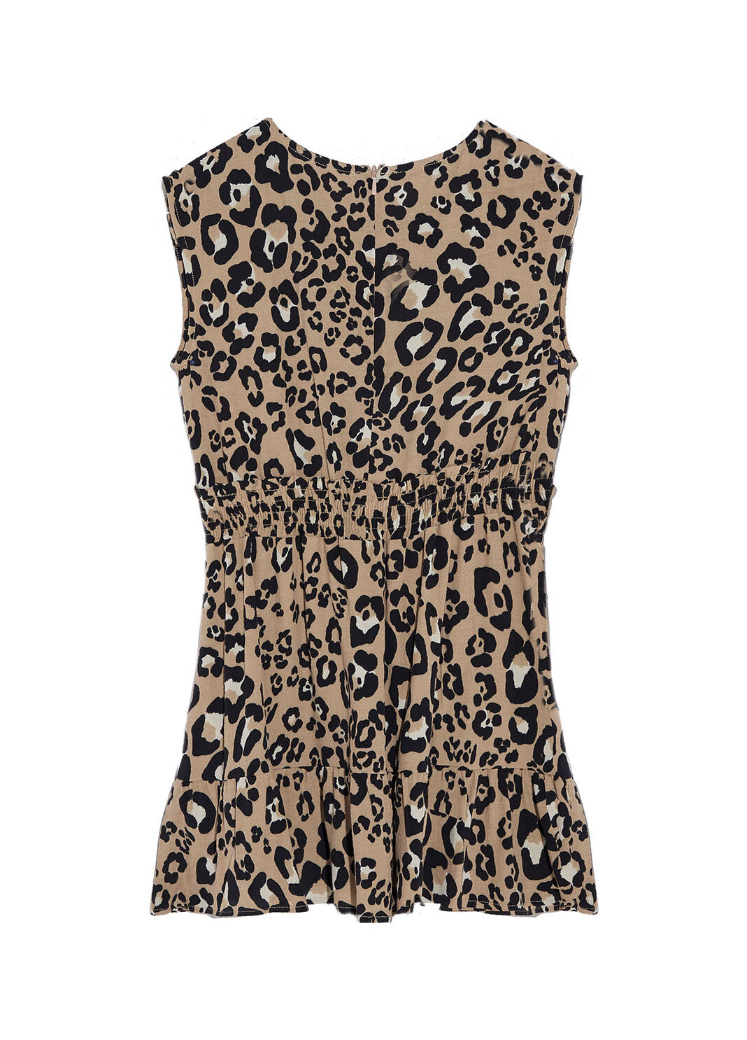 Robe &eacute;cocon&ccedil;ue avec imprim&eacute; animalier tachet&eacute; Liu Jo - large image number 1