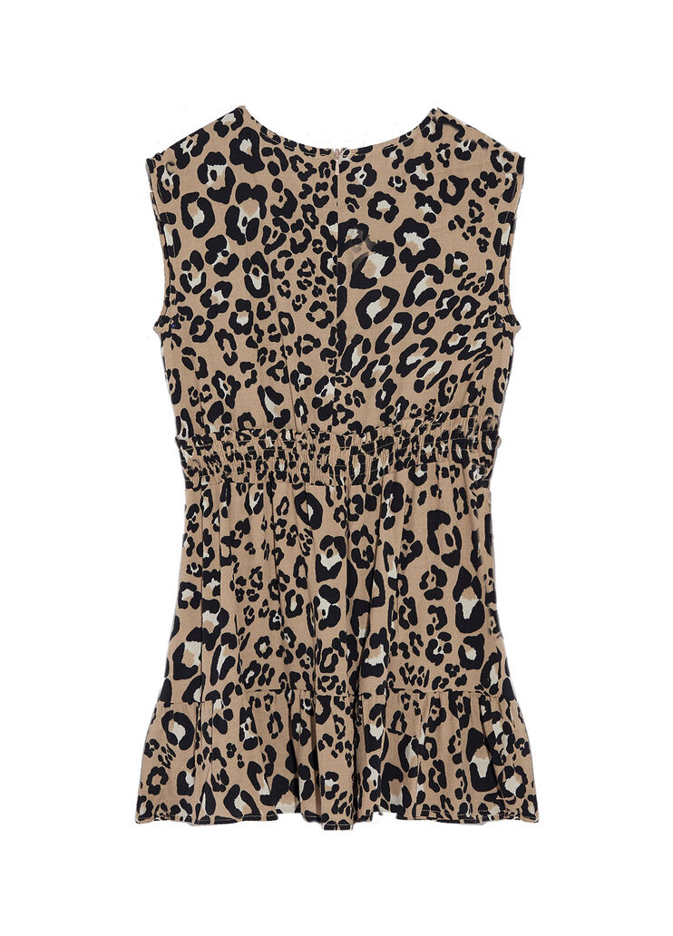 Eco-friendly dress with animal-print leopard print Liu Jo - large image number 1 Eco-friendly dress with animal-print leopard print Liu Jo - large image number 1