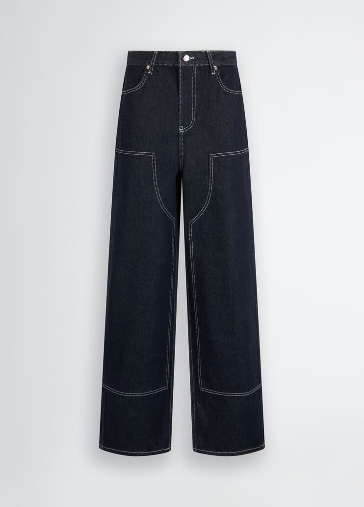 Distressed cotton jeans dark denim Liu Jo - large image number 6 Distressed cotton jeans dark denim Liu Jo - large image number 6