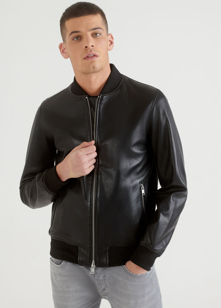 Bomber in pelle  Liu Jo - large image number 0 Bomber in pelle  Liu Jo - large image number 0