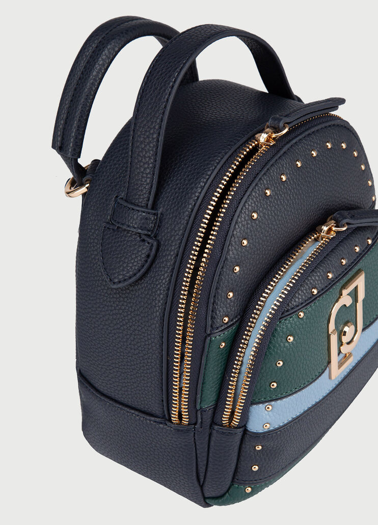 Kleiner Rucksack Grün/Azurblau/Blau Liu Jo - large image number 3