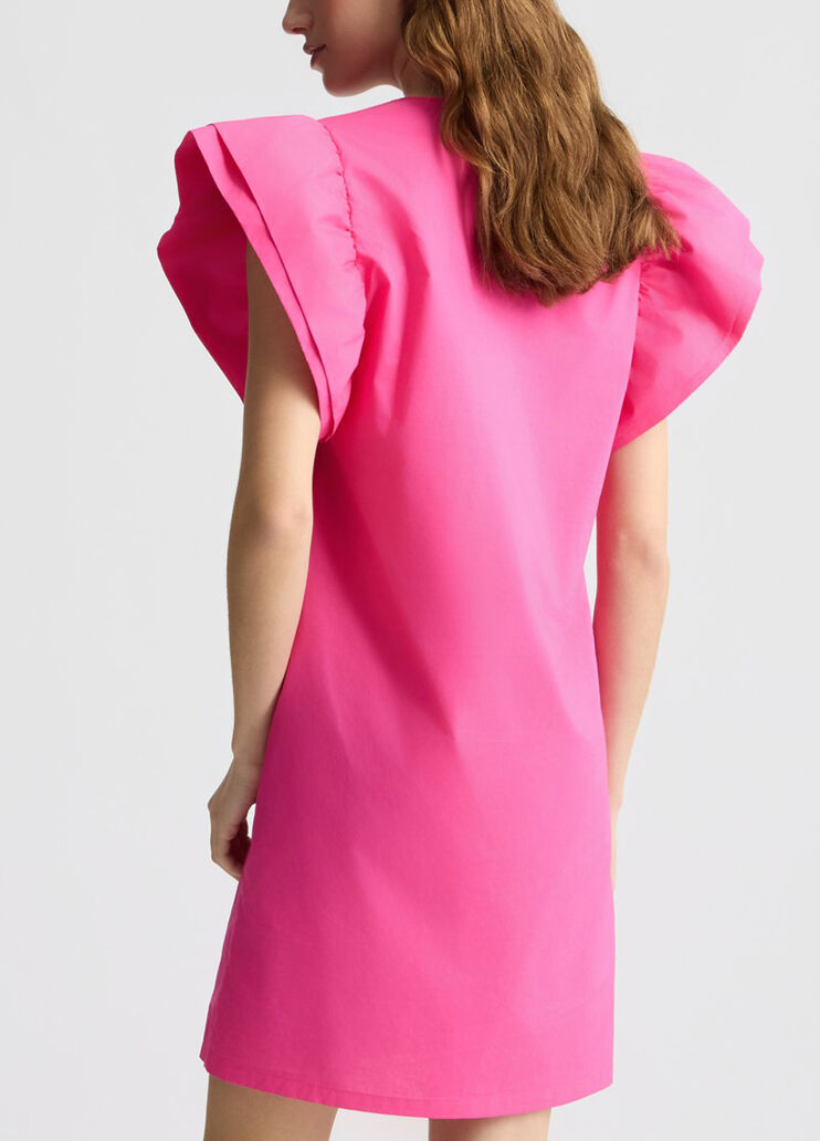 Abito corto in popeline rosa Liu Jo - medium