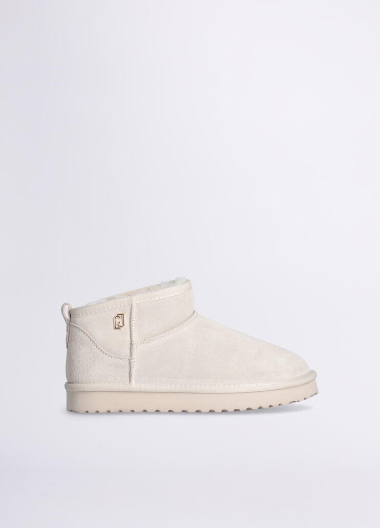 Suede ankle boots cream Liu Jo - medium Suede ankle boots cream Liu Jo - medium