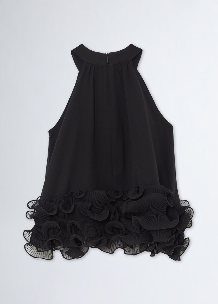 Top with ruching black Liu Jo - medium Top with ruching black Liu Jo - medium