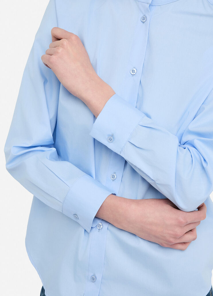 Shirt with bejewelled bow light blue Liu Jo - large image number 4 Shirt with bejewelled bow light blue Liu Jo - large image number 4