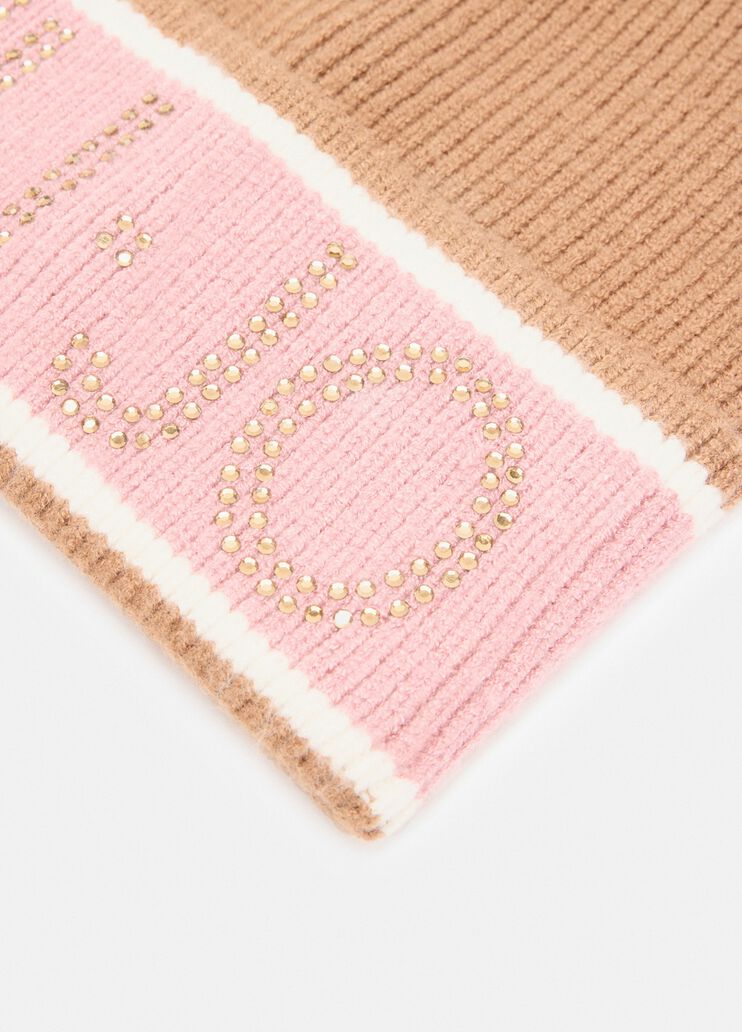 Lurex® logo Cap camel Liu Jo - large image number 3