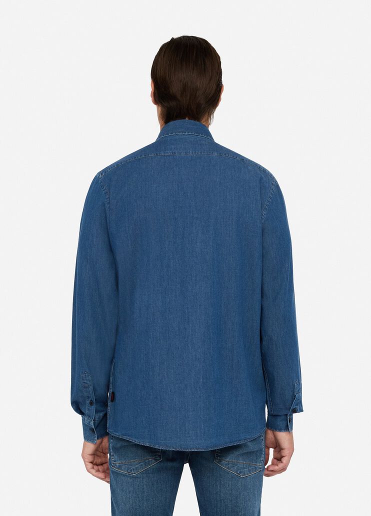 Camicia in denim lavaggio classico Liu Jo - large image number 1 Camicia in denim lavaggio classico Liu Jo - large image number 1