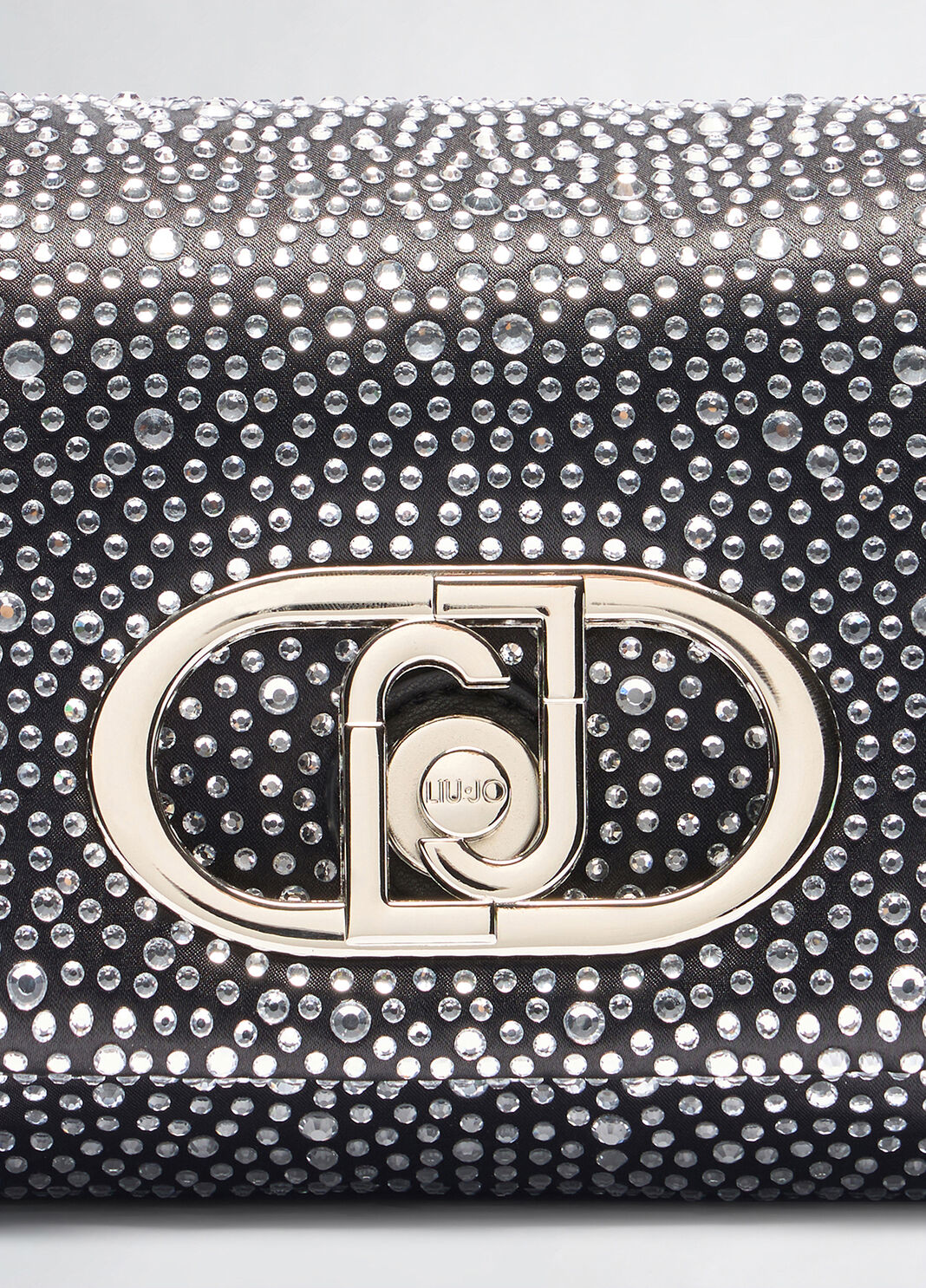 Small LaPuffy bag with rhinestones black Liu Jo - large image number 6