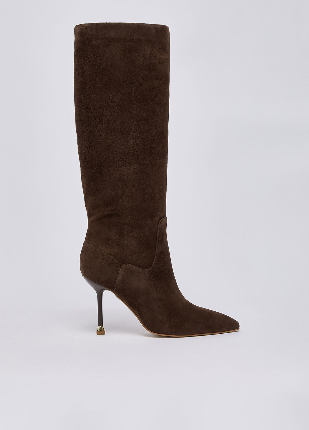 Hohe Stiefel aus Veloursleder Ebenholz Liu Jo - large image number 1
