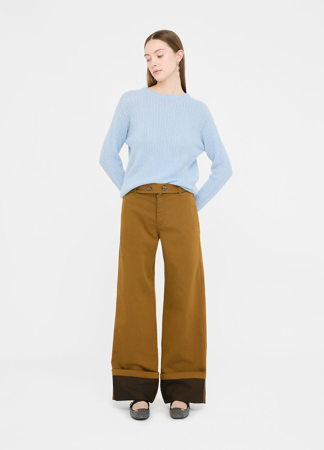 Pantalones chinos comino Liu Jo - large image number 5