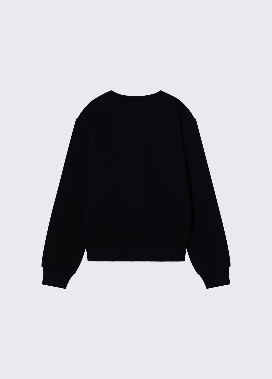 Sweatshirt mit Logo und Strass schwarz Liu Jo - large image number 1