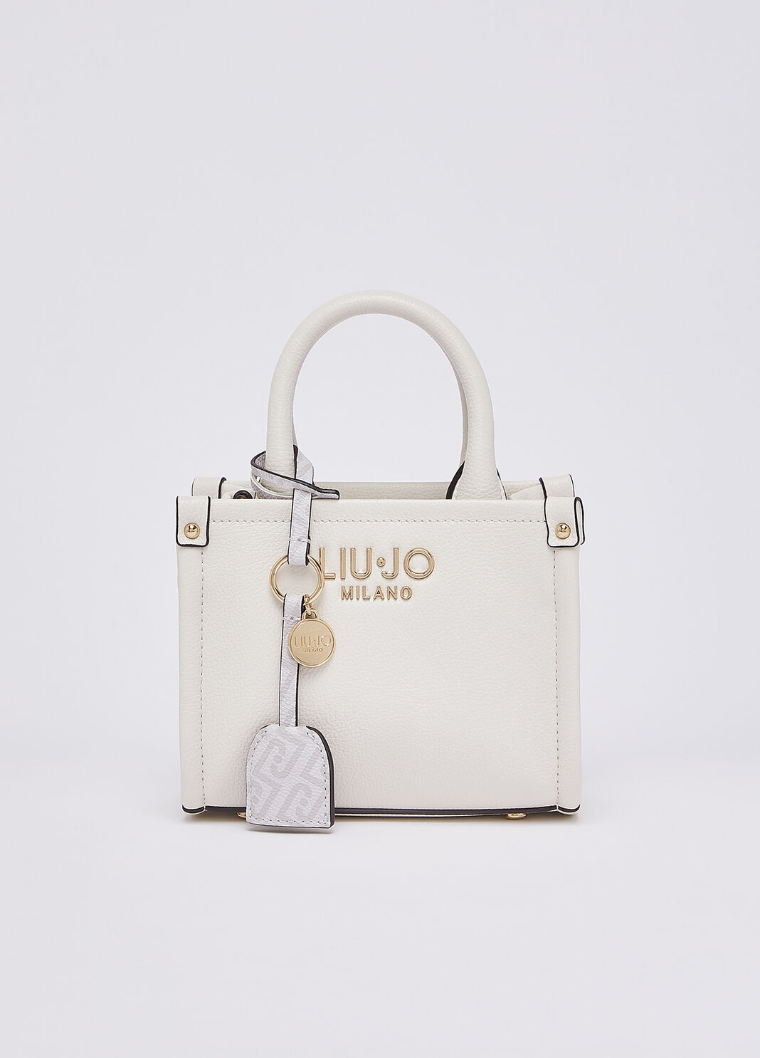 Sac format mini avec charm cr&egrave;me Liu Jo - large image number 1