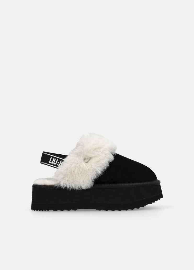 Sabot platform nero Liu Jo - medium Sabot platform nero Liu Jo - medium
