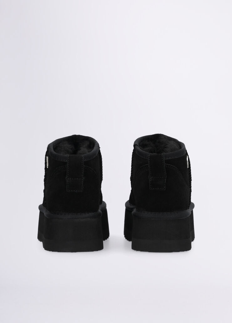 Warm platform ankle boots black Liu Jo - large image number 6 Warm platform ankle boots black Liu Jo - large image number 6