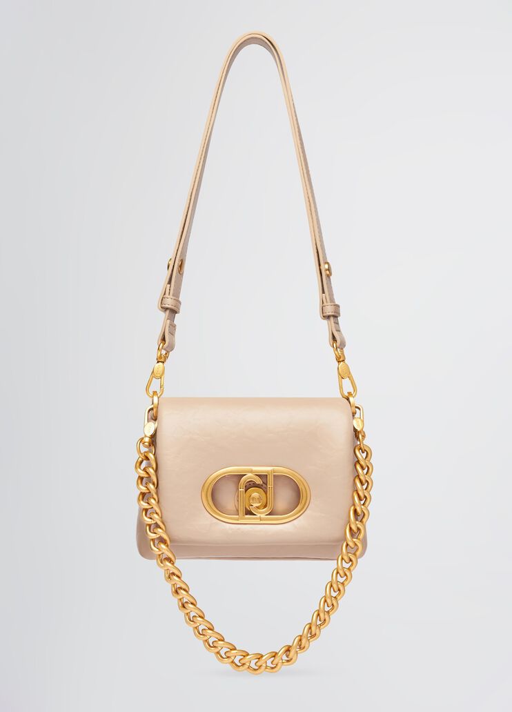 Small LaPuffy bag  dark sand Liu Jo - large image number 1 Small LaPuffy bag  dark sand Liu Jo - large image number 1