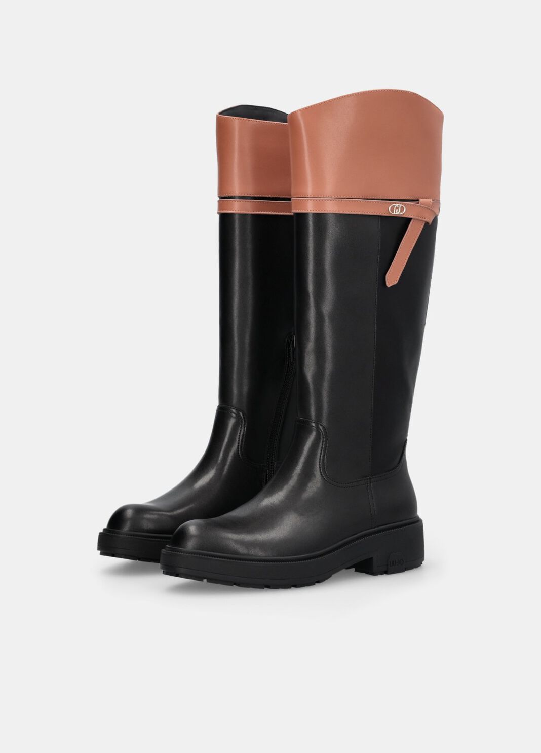 High leather boots black Liu Jo - large image number 2