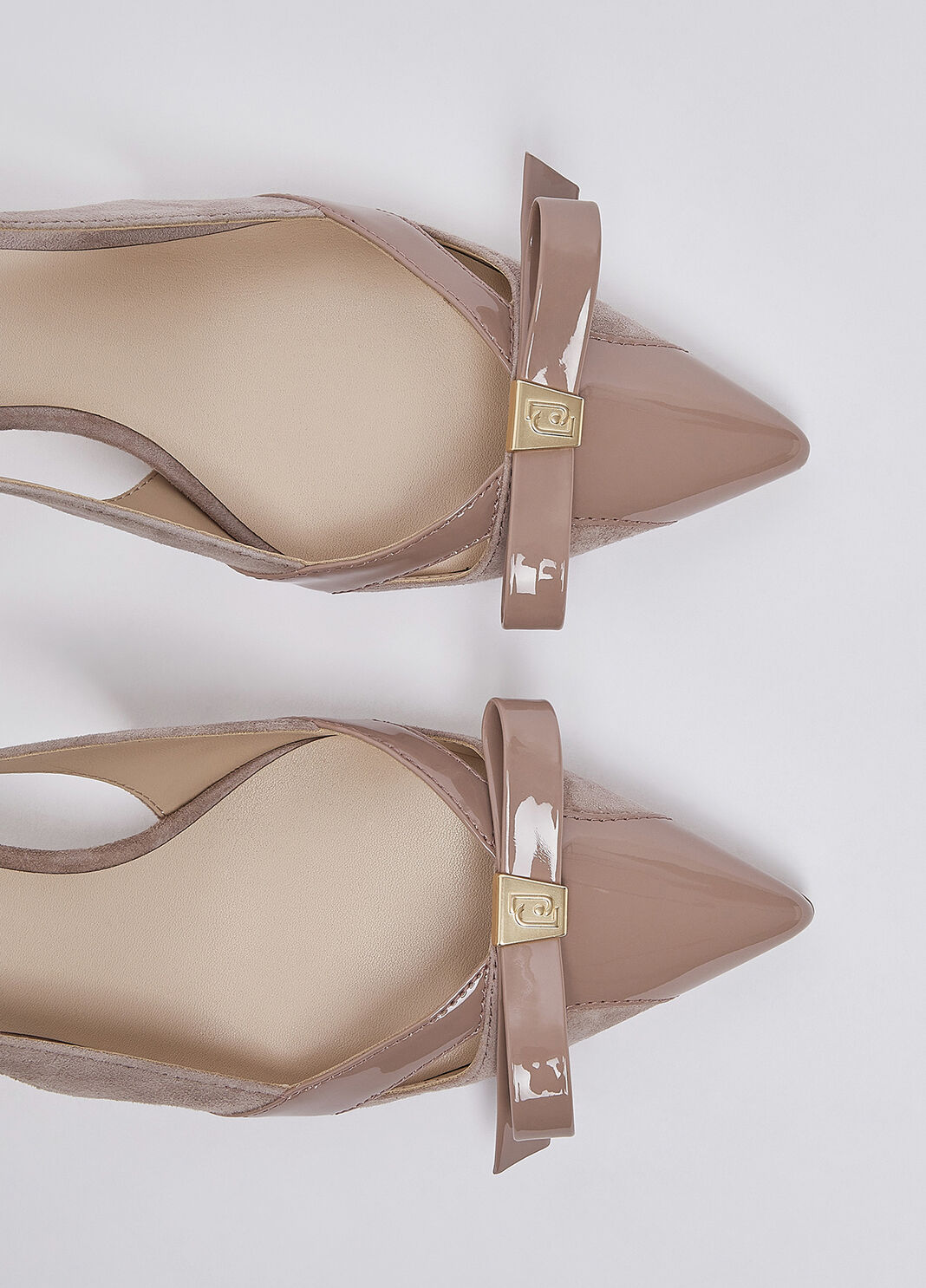 Suede cut-out pumps powder pink Liu Jo - large image number 5