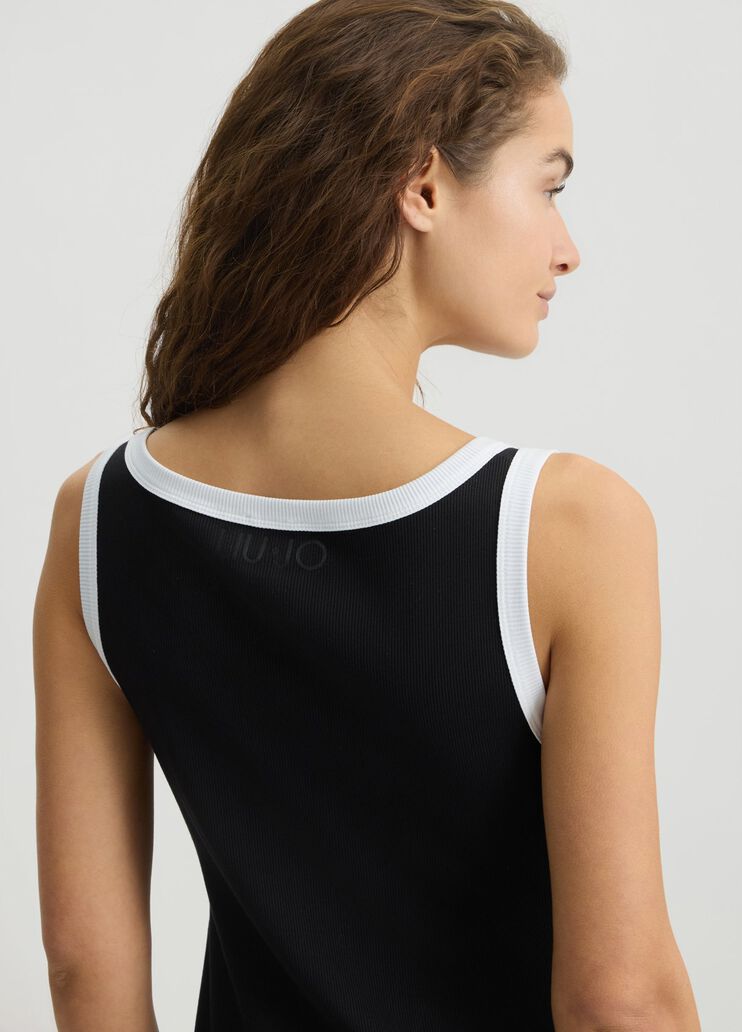 Dress with cut-out detailing black Liu Jo - large image number 4 Dress with cut-out detailing black Liu Jo - large image number 4