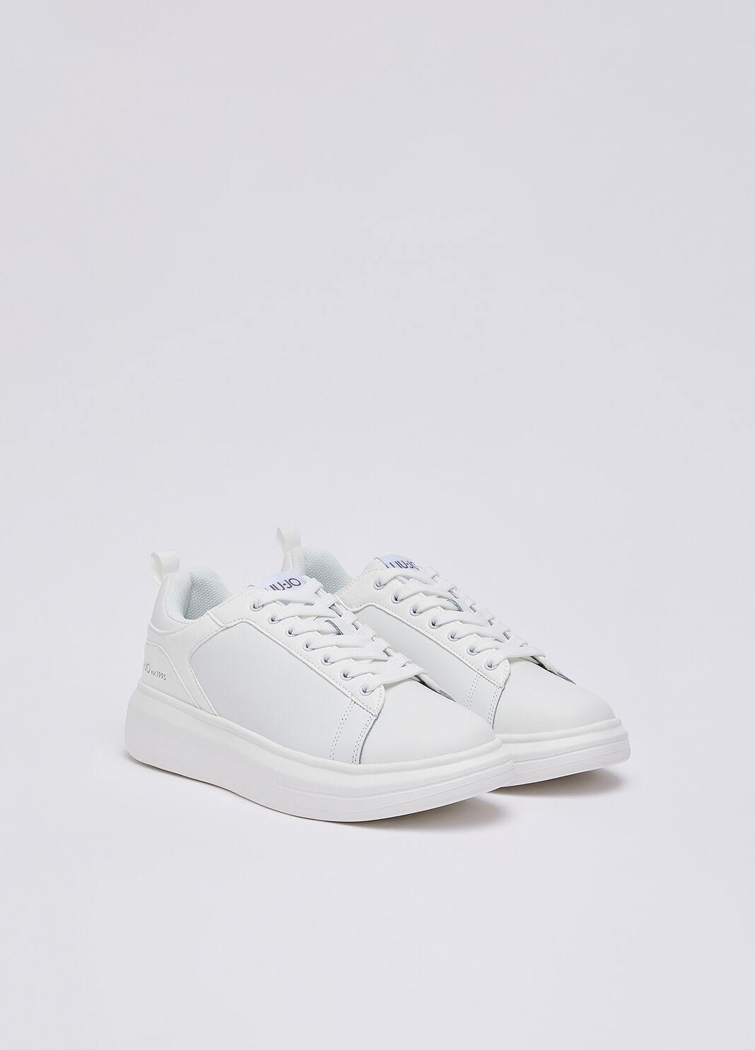 Leather platform sneakers white Liu Jo - large image number 2
