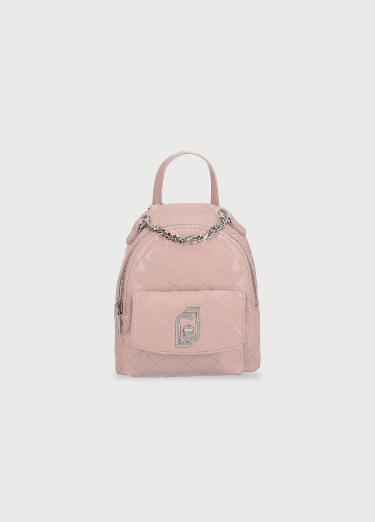 Zainetto in vernice Sabbia rossa Liu Jo - large image number 0