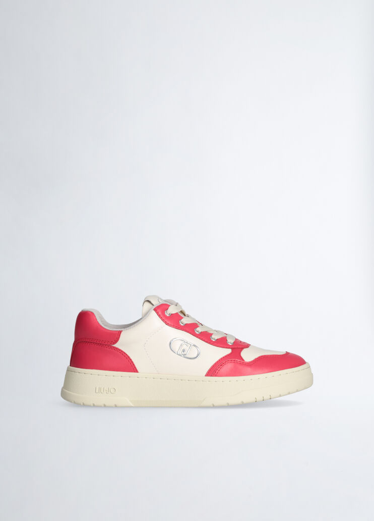 Two-tone leather sneakers red Liu Jo - medium Two-tone leather sneakers red Liu Jo - medium