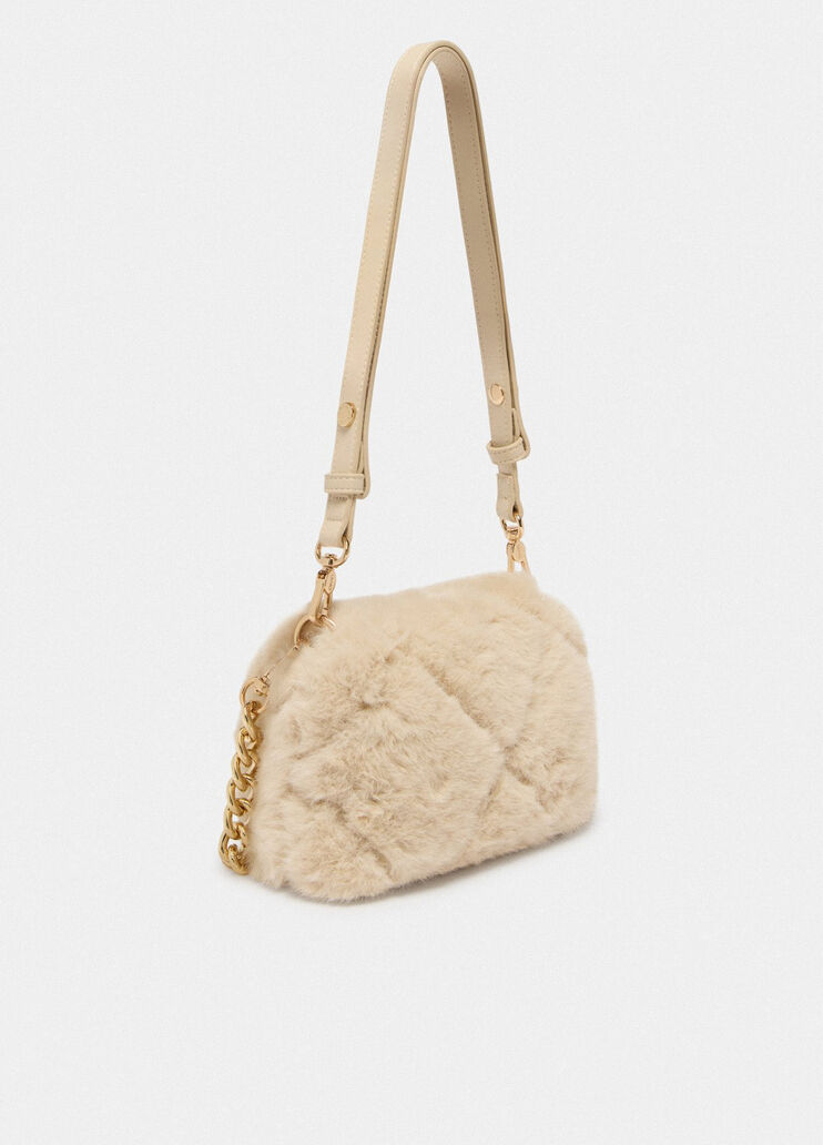 Small faux fur LaPuffy bag white Liu Jo - large image number 3