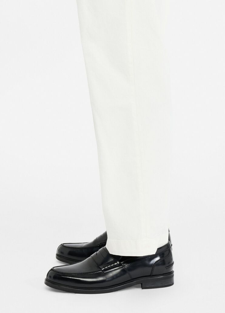 Cotton trousers with belt white Liu Jo - large image number 4