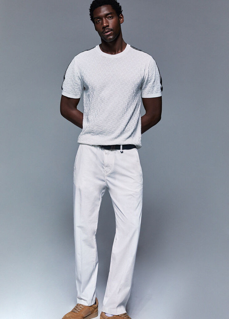 Chinos with drawstring white Liu Jo - medium