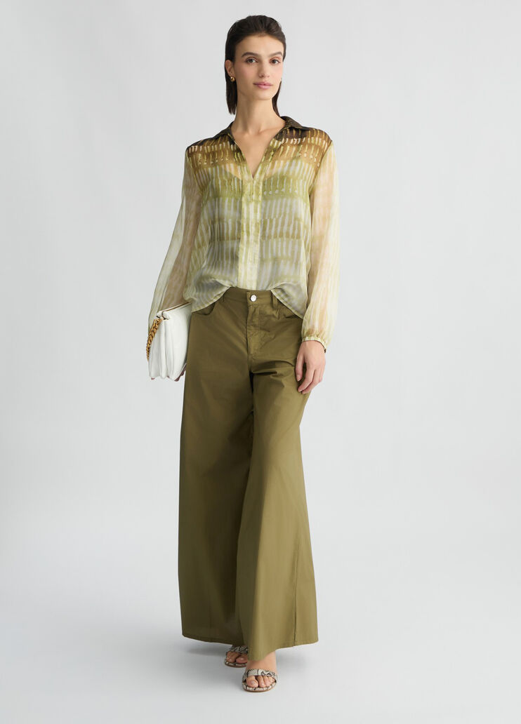 Printed chiffon blouse green Liu Jo - medium Printed chiffon blouse green Liu Jo - medium