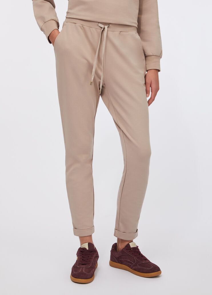 Jogginghose aus Sweatstoff Champagner Liu Jo - medium