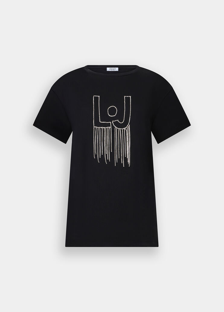 Camiseta Liu Jo Better negro Liu Jo - large image number 4 Camiseta Liu Jo Better negro Liu Jo - large image number 4