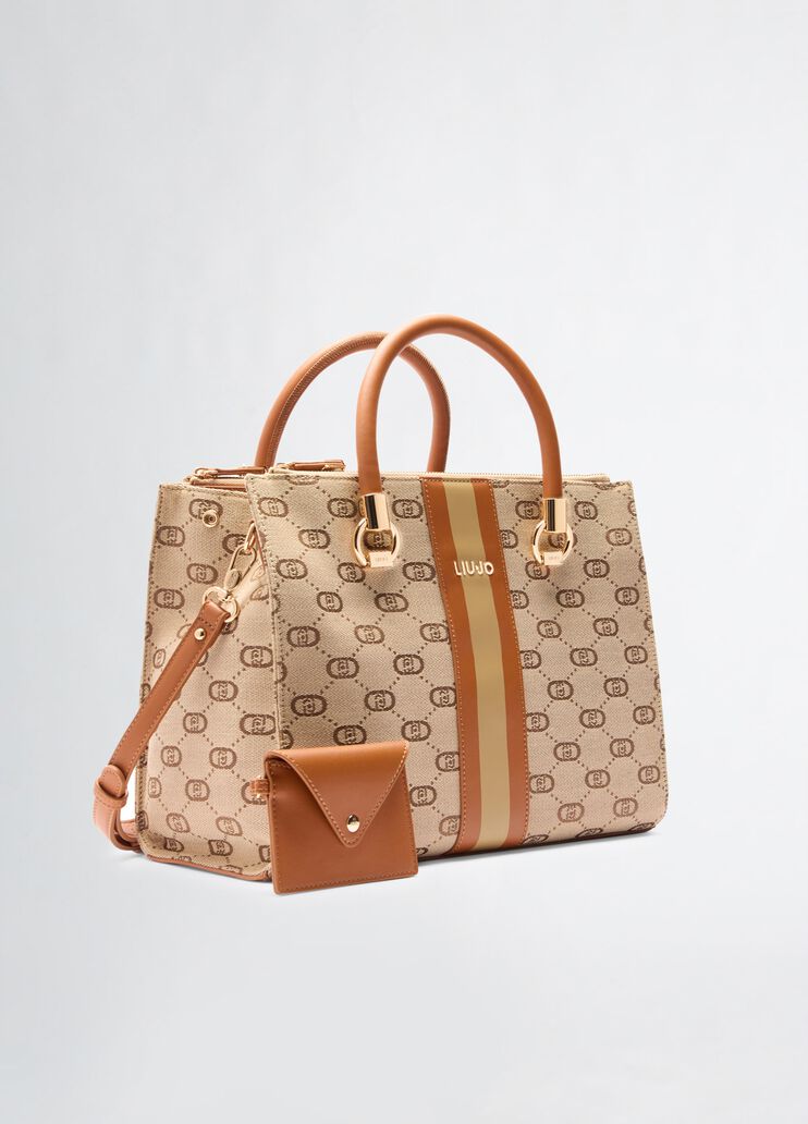 Tan handbag brown Liu Jo - large image number 2 Tan handbag brown Liu Jo - large image number 2