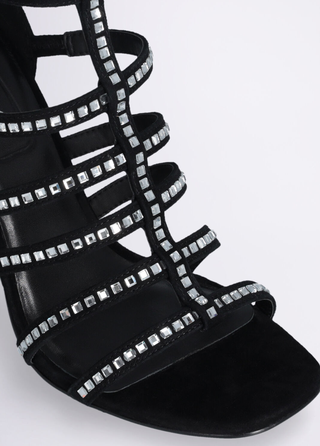 Sandals with branded heel black Liu Jo - large image number 7