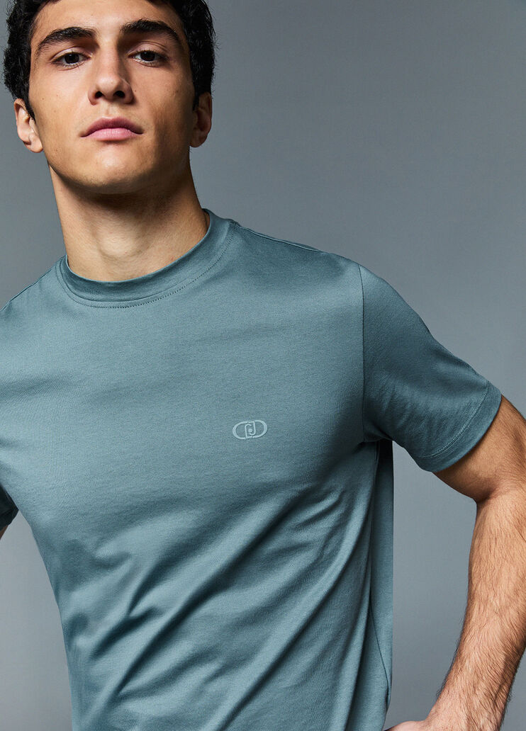 T-shirt regular fit blu Liu Jo - medium