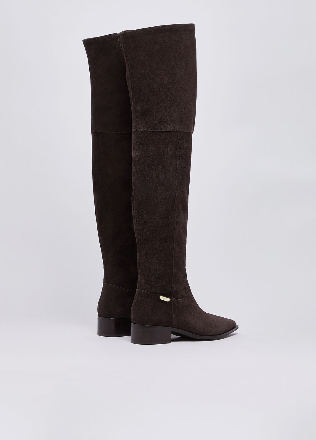 Stivali cuissardes in suede moka Liu Jo - large image number 2