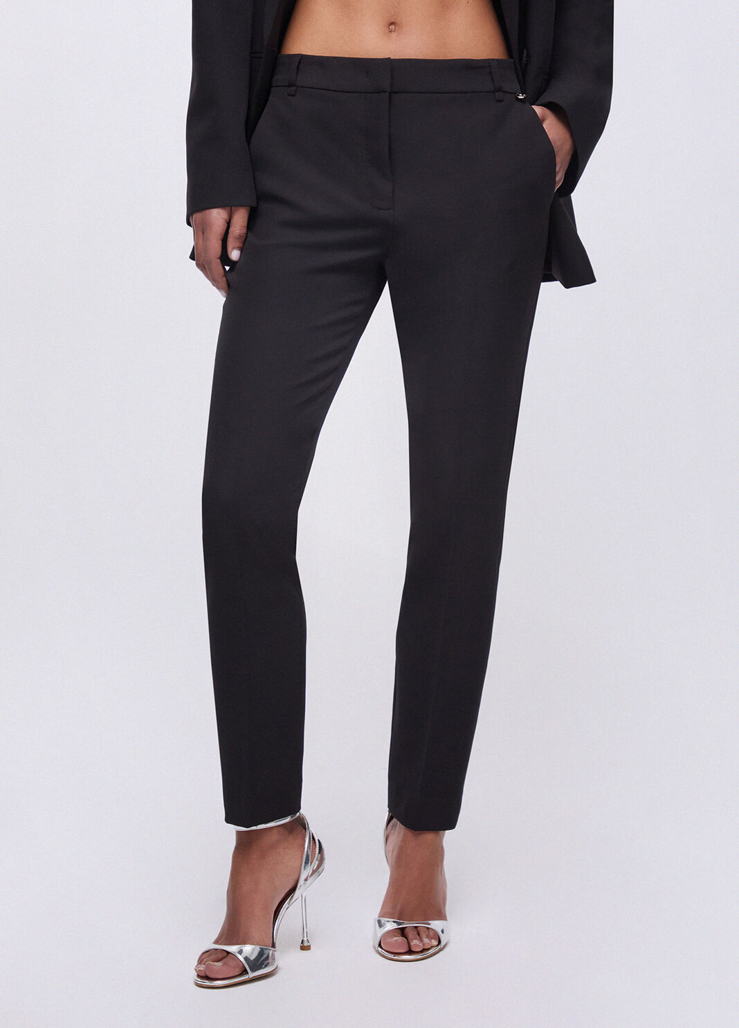 Zigarettenhose Schwarz Liu Jo - large image number 0