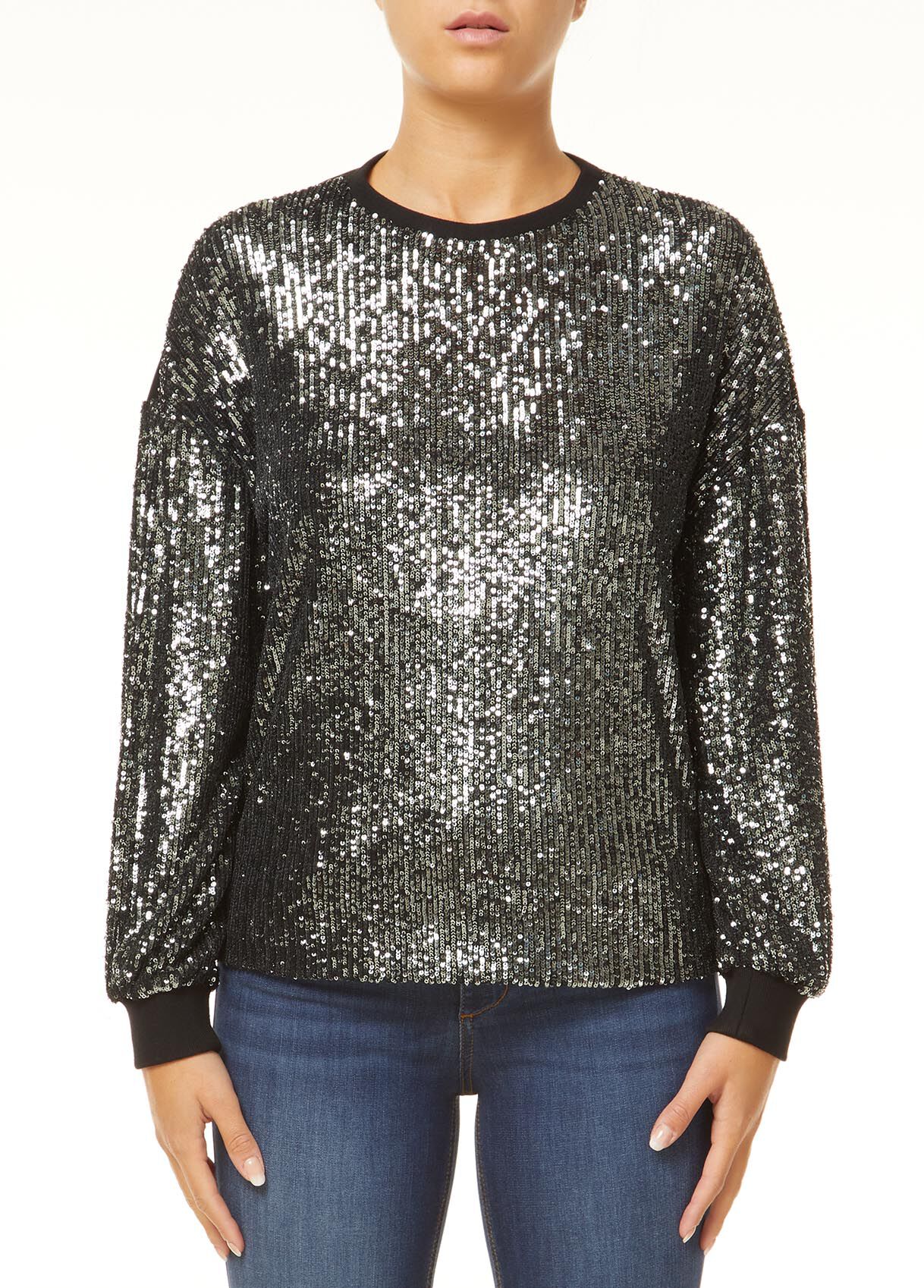 sequin sweatshirts