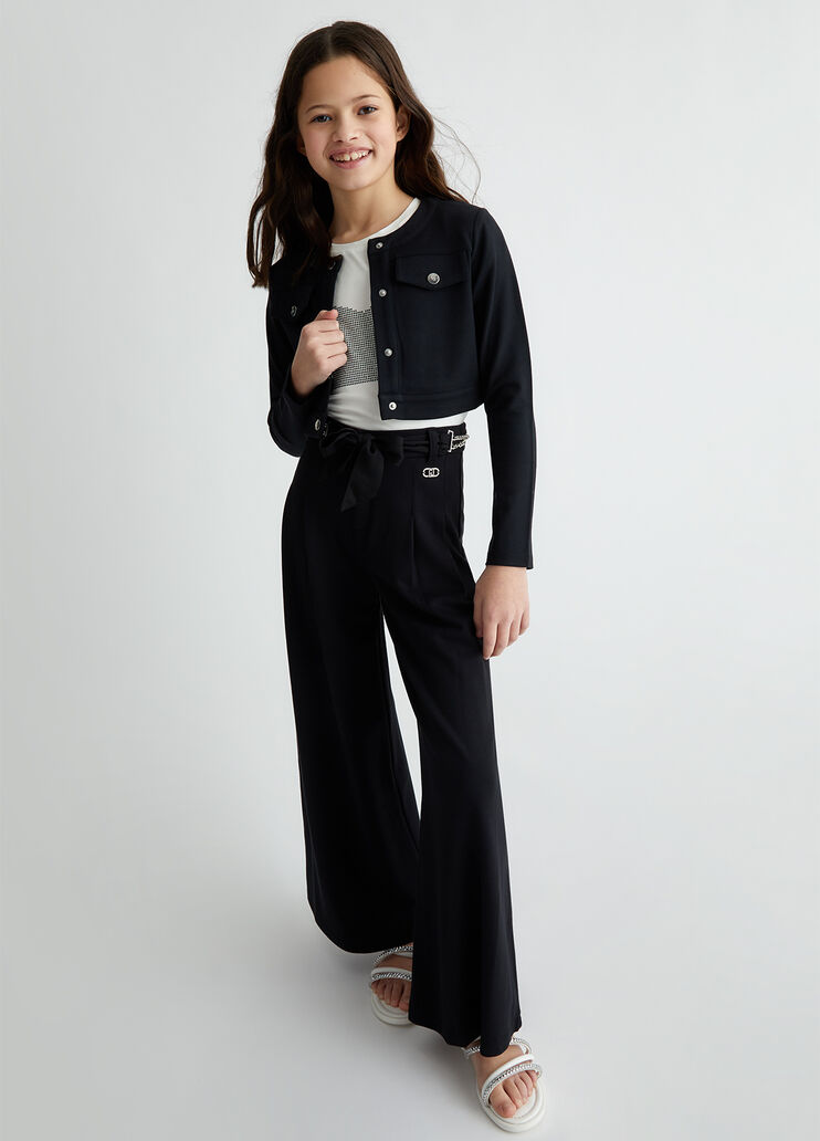 Jersey jacket black Liu Jo - medium Jersey jacket black Liu Jo - medium