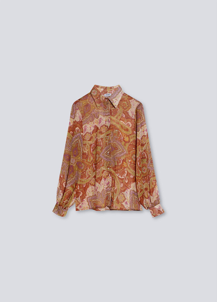 Printed shirt pasley Liu Jo - large image number 4 Printed shirt pasley Liu Jo - large image number 4