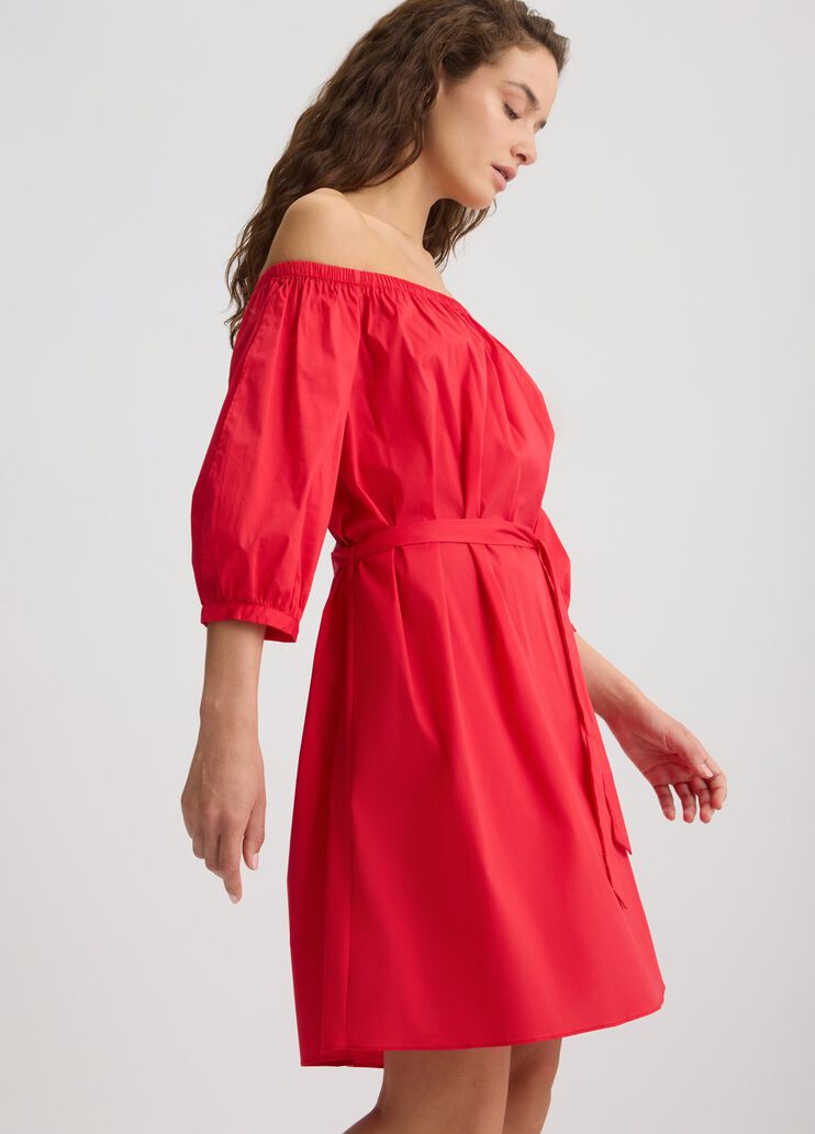 Cotton dress red Liu Jo - large image number 3 Cotton dress red Liu Jo - large image number 3