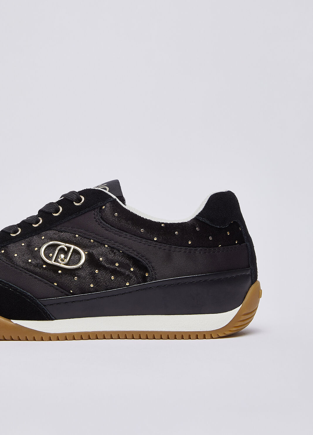 Polka Dot Velvet Sneakers black Liu Jo - large image number 4