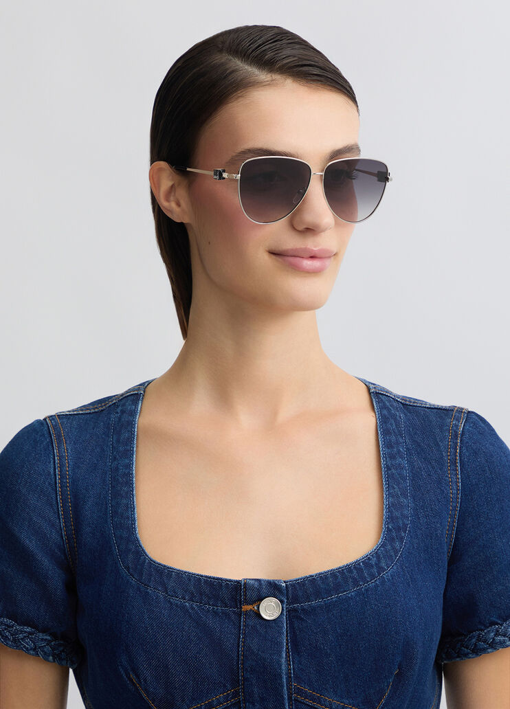 Teardrop sunglasses grey Liu Jo - medium Teardrop sunglasses grey Liu Jo - medium