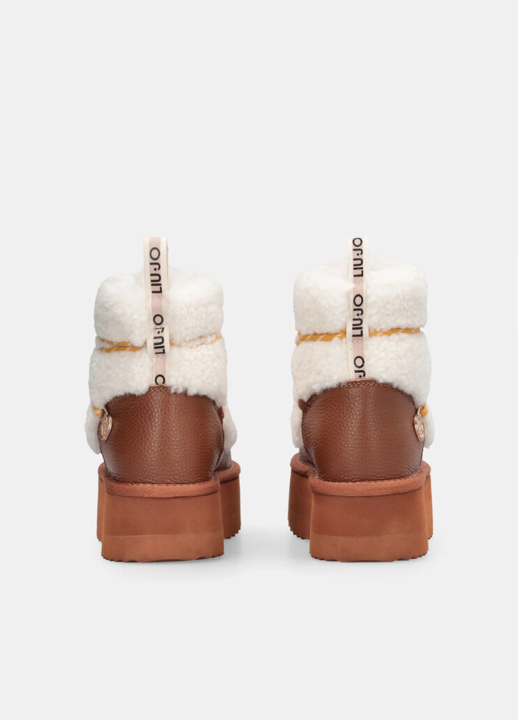 Schnürstiefelette Warm beige Liu Jo - large image number 7