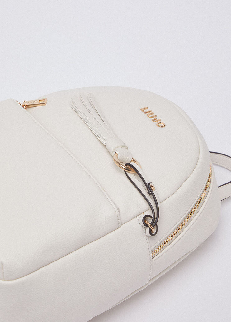 Zaino medio con charm panna Liu Jo - large image number 4