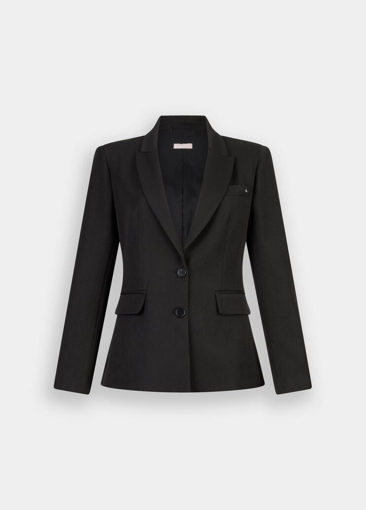 Slim-fit blazer black Liu Jo - large image number 6