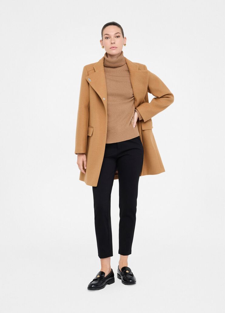 Double cloth coat beige Liu Jo - large image number 5  Double cloth coat beige Liu Jo - large image number 5