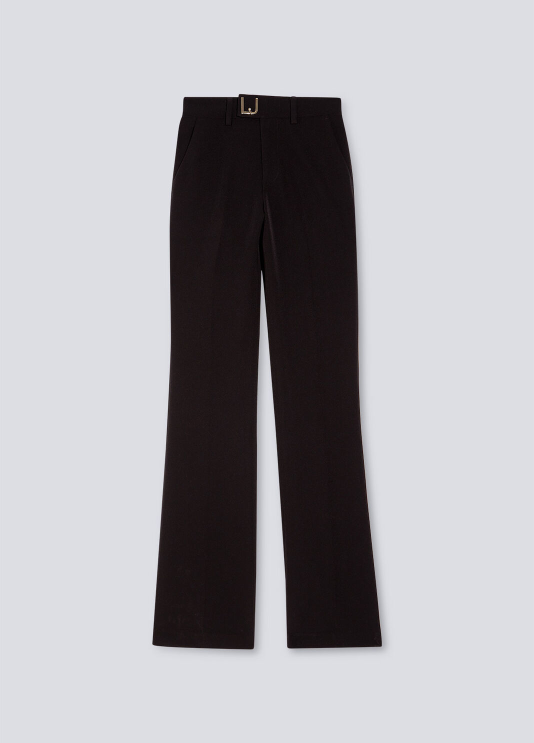 High-waisted smart trousers black Liu Jo - large image number 4