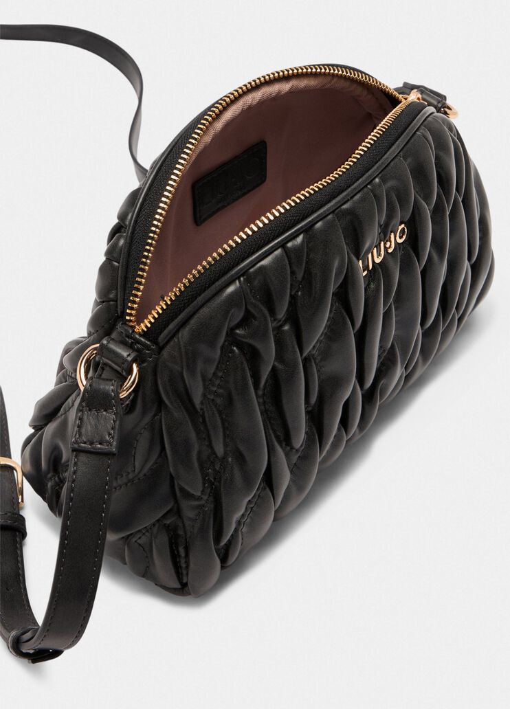 Medium quilted crossbody bag  black Liu Jo - large image number 5 Medium quilted crossbody bag  black Liu Jo - large image number 5