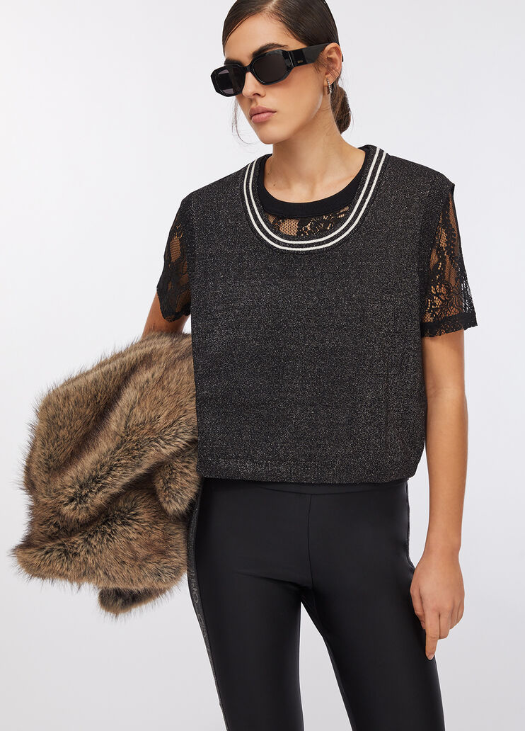 Liu Jo Better top black Liu Jo - large image number 2